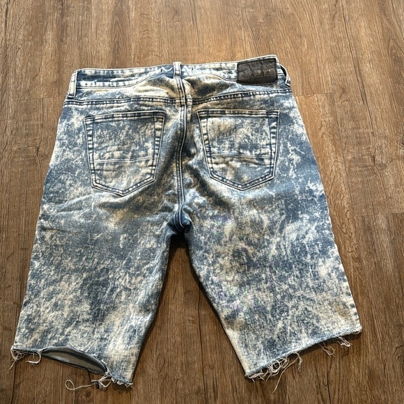 PACSUN ACID WASH CUT JORTS (30 W) - Picture 7 of 8